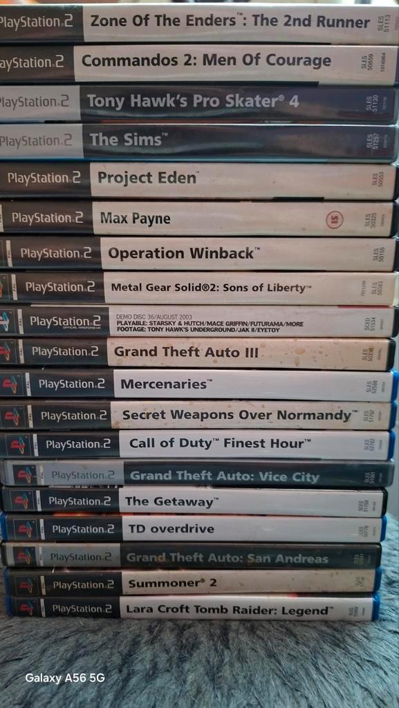 9 playstation 2 spellen ps2 spellen, Spelcomputers en Games, Games | Sony PlayStation 2, Zo goed als nieuw, Overige genres, 1 speler