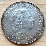Nederland 2-1/2 Gulden 1959 Juliana Rijksdaalder met klop, Postzegels en Munten, Munten | Nederland, Ophalen of Verzenden, Koningin Juliana