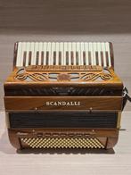Scandalli Intense 37 occasion cassotto accordeon, Gebruikt, Met koffer, Toetsaccordeon, 120-bas