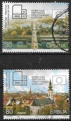 Servië 2022 serie mi.1069/1070 CULTURELE HOOFDSTAD EUROPA, Verzenden, Overige landen
