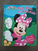 Mickey Mouse clubhouse puzzelboek met puzzels, Ophalen of Verzenden, Minder dan 10 stukjes, Gebruikt