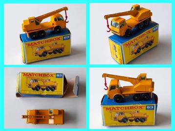 Matchbox Lesney nr 63C Dodge crane + Orig F2-Box beschikbaar voor biedingen