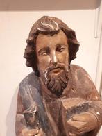 Groot kerkbeeld Paulus, gips en hout ca. 1900 hoogte 105cmm, Ophalen