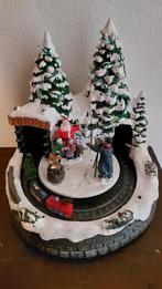 Kerstdecoratie met beweging en muziek, Diversen, Kerst, Ophalen of Verzenden, Zo goed als nieuw