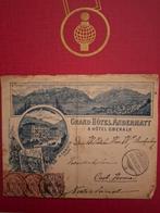 Oude brief uit Zwitserland - Grand Hotel Andermatt, Postzegels en Munten, Brieven en Enveloppen | Nederland, Ophalen of Verzenden