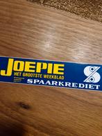2245 Sticker Joepie Spaarkrediet, Verzamelen, Stickers, Ophalen of Verzenden, Gebruikt