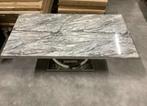 Marmeren salon tafel (nieuw in doos), Huis en Inrichting, Tafels | Salontafels, Ophalen, 100 tot 150 cm, Nieuw, 50 tot 100 cm