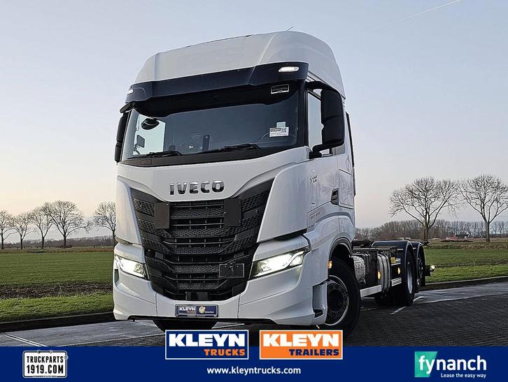 IVECO S-WAY AS440S51 diesel 6x2 intarder, Auto's, Vrachtwagens, Bedrijf, Te koop, ABS, Airconditioning, Centrale vergrendeling