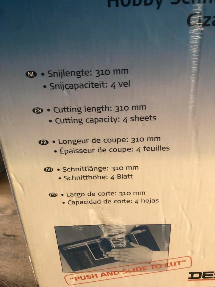 DESQ Hobbyrolsnijmachine - Zo Goed Als Nieuw, Hobby en Vrije tijd, Knutselen, Zo goed als nieuw, Gereedschap of Toebehoren, Ophalen of Verzenden