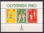 Suriname 215 postfris Olympiade 1980, Postzegels en Munten, Postzegels | Suriname, Ophalen of Verzenden, Postfris