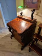 Mahonie Davenport Bureau/ Secretaire, Antiek en Kunst, Ophalen