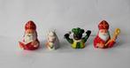 4 Sinterklaas Figuurtjes Sint en Piet Paard Sint Nicolaas, Diversen, Ophalen of Verzenden, Zo goed als nieuw