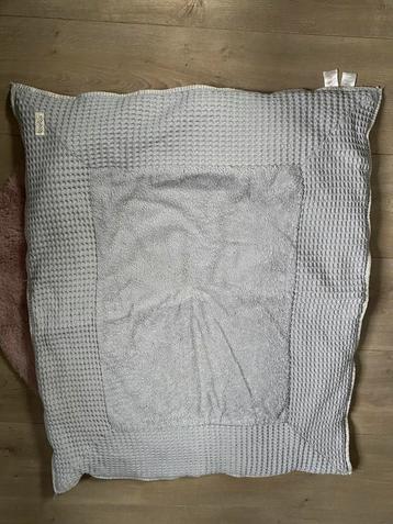 Koeka Boxkleed Wafel Amsterdam Silver Grey 80x100 beschikbaar voor biedingen