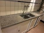Terrazzo Keukenblad Jaren 30, Huis en Inrichting, Keuken | Keukenelementen, Ophalen, Gebruikt, 150 tot 200 cm, Minder dan 100 cm