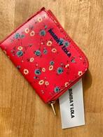 Bimba Y Lola leather wallet portemonnee portefeuille flowers, Overige merken, Verzenden, Nieuw, Leer