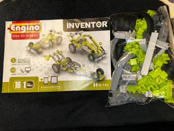 Engino Inventor Bouwstenen - 16-in-1 Auto's beschikbaar voor biedingen