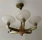 Art deco / Bauhaus kroonluchter, Huis en Inrichting, Lampen | Kroonluchters, Ophalen of Verzenden, Zo goed als nieuw