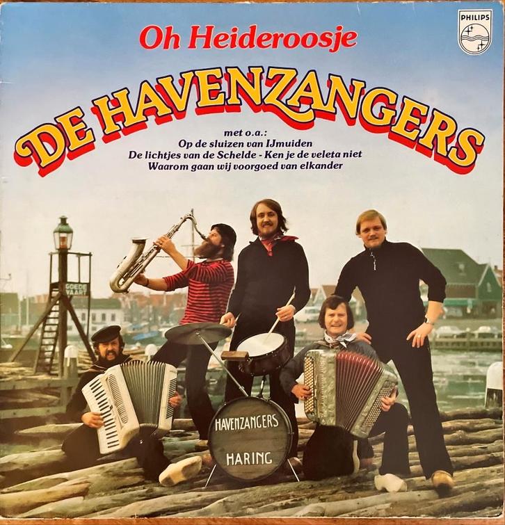 Vinyl / LP De Havenzangers - Oh heideroosje, Cd's en Dvd's, Vinyl | Nederlandstalig, Gebruikt, Levenslied of Smartlap, 12 inch