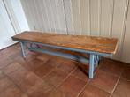 Oude vintage turnbank gymbank old skool gangbank 130 cm, Huis en Inrichting, Ophalen
