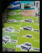 TOYOTA COROLLA,CARINA handleidingen,diverse jaren, Ophalen of Verzenden