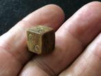 Bodemvondst Romeinse DOBBELSTEEN van bot super conservering, Antiek en Kunst, Antiek | Speelgoed, Verzenden