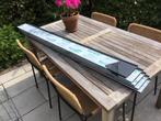 Keralit sponningdeel 143mm Zwart/grijs houtnerf  16 meter, Ophalen, Nieuw, Overige materialen, Minder dan 20 mm