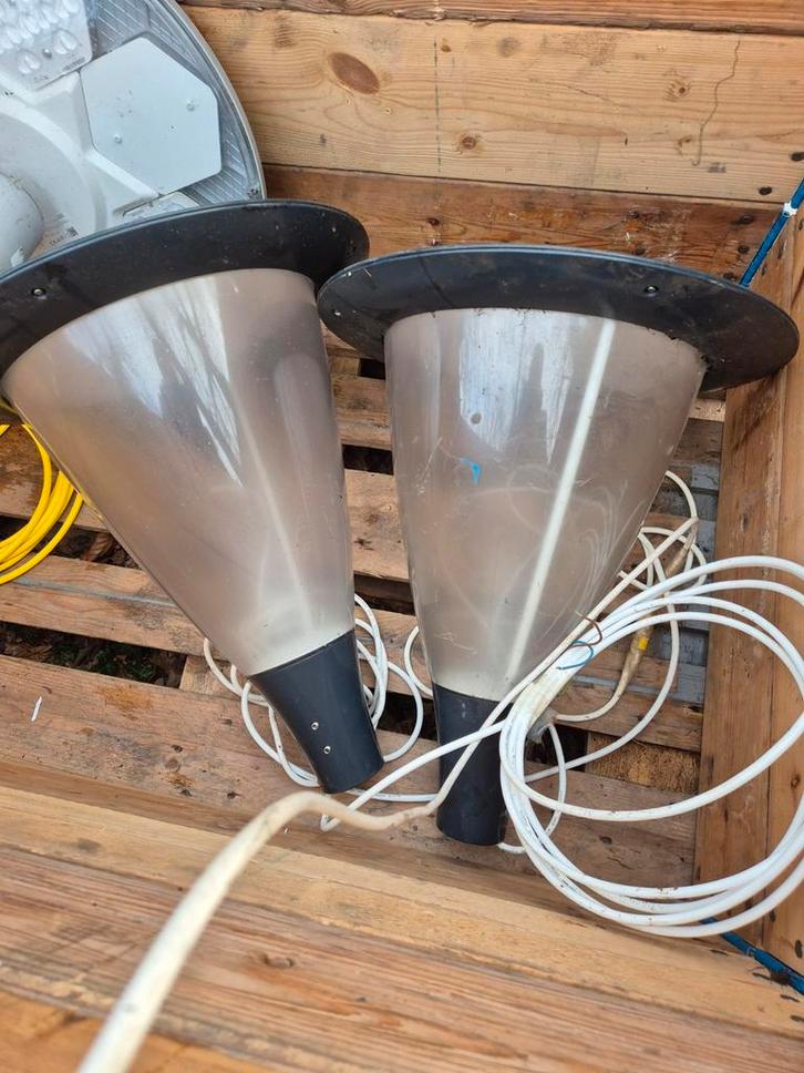 2 x Ijshoorn Prunus? led armatuur Led armatuur paaltop lamp, Huis en Inrichting, Lampen | Losse lampen, Zo goed als nieuw, Led-lamp