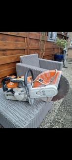 STIHL TS460 bandenzaag/betonzaag, Doe-het-zelf en Verbouw, Gereedschap | Slijpmachines, Ophalen, Gebruikt, 1000 watt of meer, Overige typen