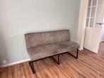 Suède bankje voor bij eetkamertafel. Teab, Ophalen, Gebruikt, Minder dan 75 cm, 150 tot 200 cm