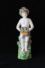 Antiek Fasold & Stauch/ Hoechst putti figurine c 1910, Antiek en Kunst, Ophalen of Verzenden