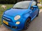 Fiat 500 C 0.9 TwinAir Turbo 500S super sportief en luxe, Auto's, Fiat, Euro 6, Cabriolet, Leder en Stof, Origineel Nederlands