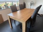 Eetkamerset, Huis en Inrichting, Complete eetkamers, Ophalen, Gebruikt, Scandinavisch, 4 tot 6 stoelen