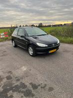 Peugeot 206 1.1 XR 3D 2003 Zwart, Voorwielaandrijving, 4 cilinders, Zwart, Origineel Nederlands