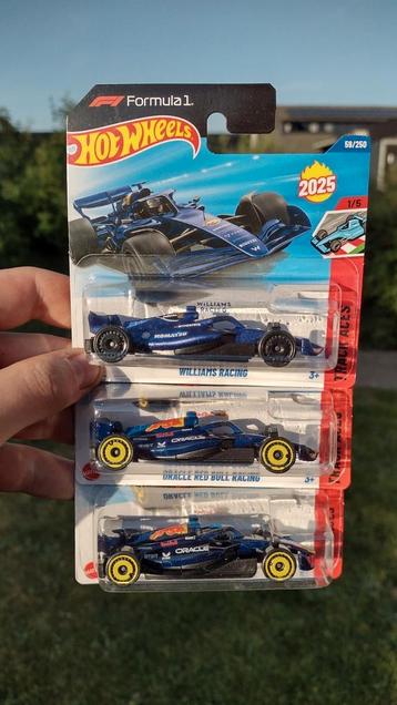  F1 Hot Wheels 2025 – Red Bull & Williams – Nieuw! ️ beschikbaar voor biedingen