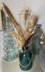 Blauwe vazen, Ophalen, Blauw, Minder dan 50 cm, Glas