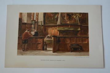 NAARDEN RAADZAAL TROUWZAAL LITHO WILLEM STEELINK Jr. GM9 beschikbaar voor biedingen