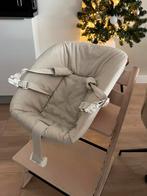 Stokke tripptrapp newborn baby set wit/beige ZGAN, Kinderen en Baby's, Kinderstoelen, Ophalen, Zo goed als nieuw, Meegroeistoel