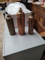 Geel koperen kruiken., Huis en Inrichting, Woonaccessoires | Zuilen en Pilaren, Ophalen of Verzenden, Zo goed als nieuw