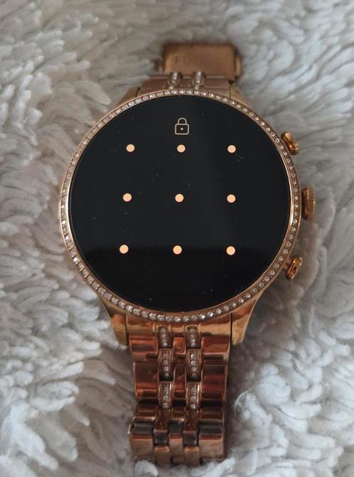 Fossil smartwatch Gen 6, Sieraden, Tassen en Uiterlijk, Smartwatches, Zo goed als nieuw, Android, Zwart, Afstand, Calorieverbanding