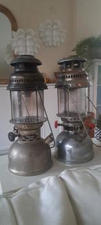 Petromax en butterfly druklamp petroleumlamp 2stuks, Antiek en Kunst, Antiek | Lampen, Ophalen of Verzenden
