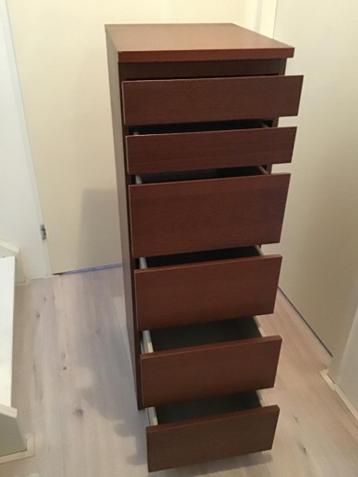 IKEA Malm ladekast met spiegel € 50,- - afbeelding 3