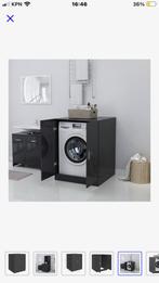 Wasmachinekast (2 x) VidaXL antraciet 71x71,5x91,5, Huis en Inrichting, Kasten | Overige, Ophalen, Zo goed als nieuw