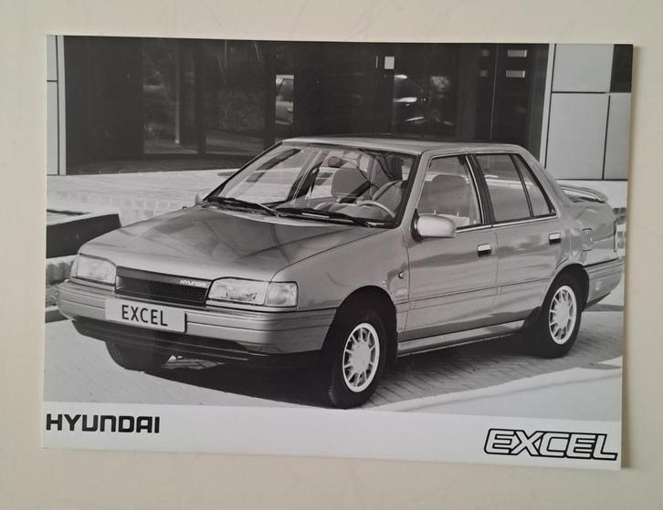 Hyundai Excel, Boeken, Auto's | Folders en Tijdschriften, Nieuw, Overige merken, Ophalen of Verzenden