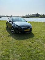 Peugeot 308 1.2E-THP GT-LINE 5-D AUT 2017 Zwart G, Auto's, Peugeot, 1199 cc, 610 kg, Zwart, 1200 kg