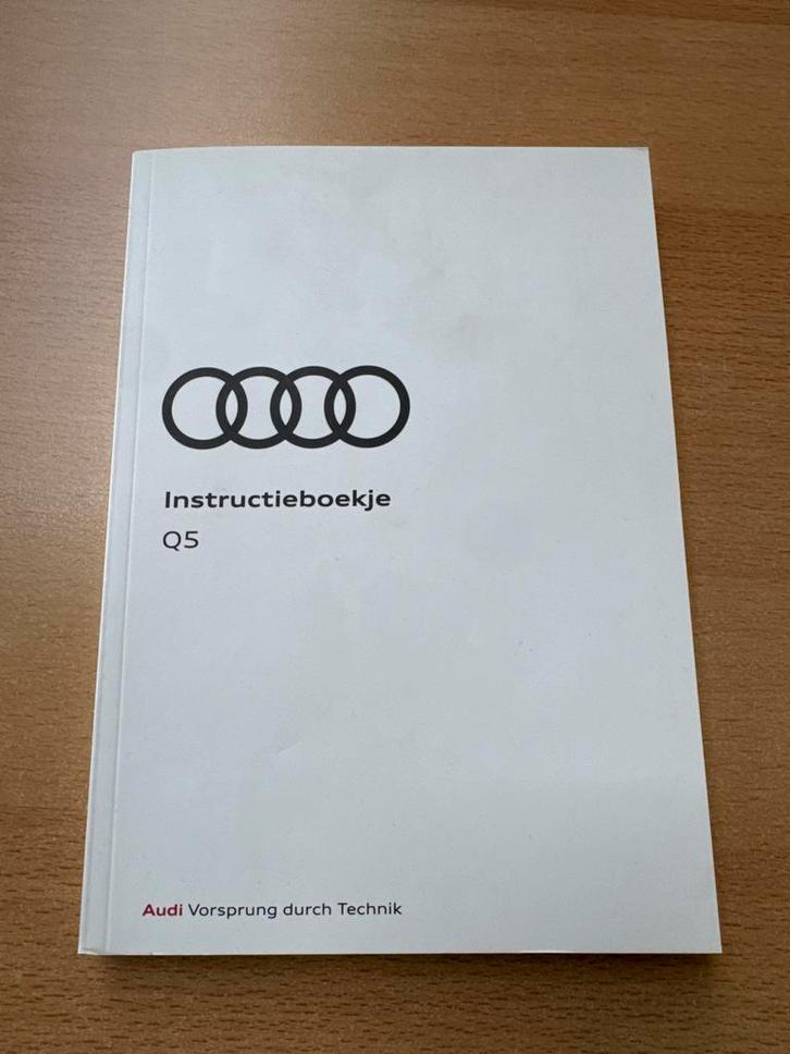 Audi Q5 Instructieboekje, Auto diversen, Handleidingen en Instructieboekjes, Ophalen of Verzenden