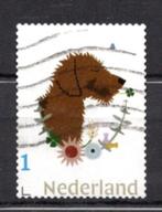 gestempelde zegel. persoonlijke. hondje, Postzegels en Munten, Na 1940, Verzenden, Gestempeld