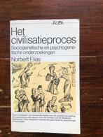 Norbert Elias Het Civilisatieproces 1990 2 delen in één band, Boeken, Gelezen, Europa, Maatschappij en Samenleving, Ophalen of Verzenden