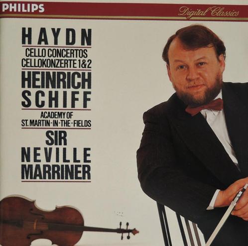 Haydn / Cello Concertos - Schiff / ASMF / Marriner - PHILIPS, Cd's en Dvd's, Cd's | Klassiek, Zo goed als nieuw, Orkest of Ballet