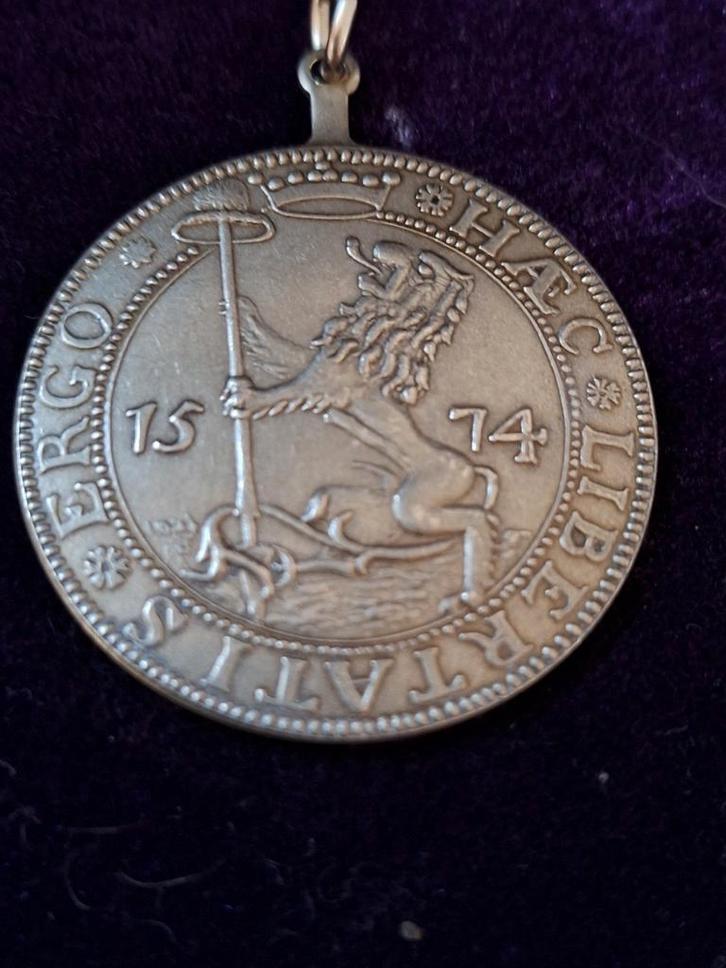 Leiden Noodmunt/Herdenkingspenning 1574/1974, Postzegels en Munten, Munten | Europa | Niet-Euromunten, Overige landen, Ophalen of Verzenden