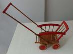 Houten WANDELWAGEN voor poppen. Poppenwagen. Vintage / Retro, Overige typen, Gebruikt, Ophalen of Verzenden